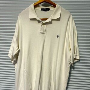 White Polo by Ralph Lauren XL